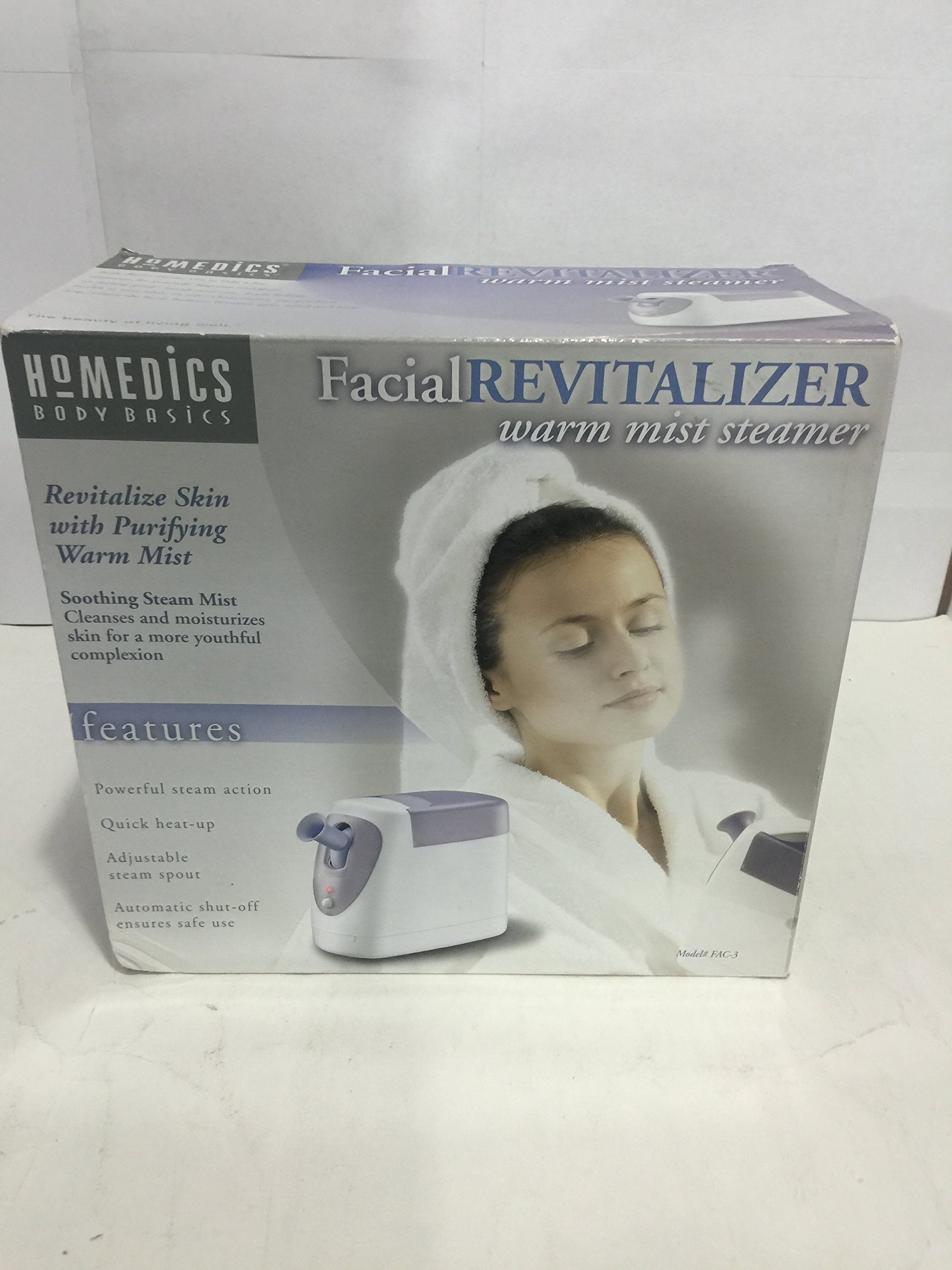 Amazon.com: Homedics FacialREVITALIZER Warm Mist Steamer : Beauty